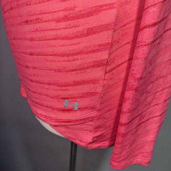 Under Armour ColdGear 1/4 Zip Pullover Women’s Size XL Pink Athletic Activewear - Picture 5 of 11